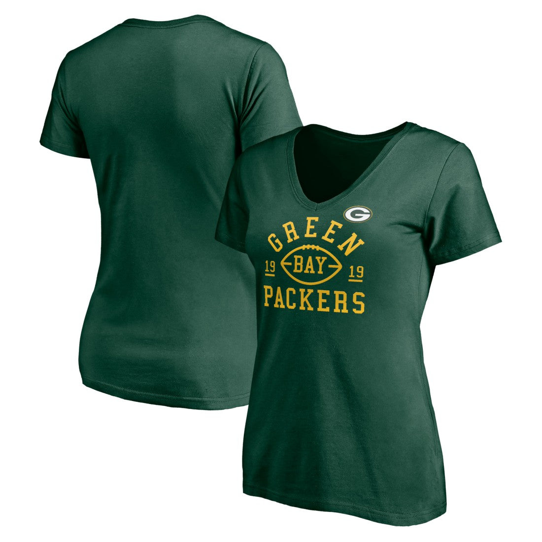 NFL Green Bay Packers Women's Hometown Collection V-Neck T-Shirt