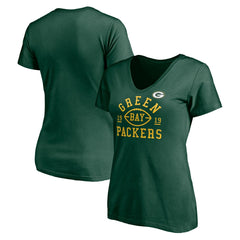 NFL Green Bay Packers Women's Hometown Collection V-Neck T-Shirt