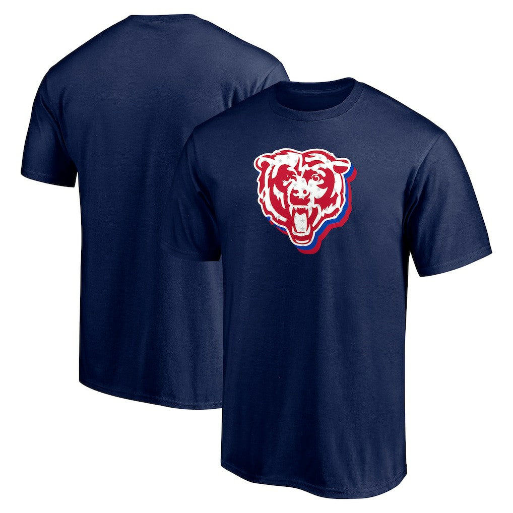 NFL Chicago Bears Red White and Team T-Shirt