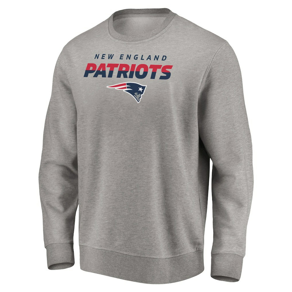 NFL New England Patriots Elevate Play Pullover Sweatshirt