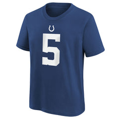 NFL Indianapolis Colts Anthony Richardson  Youth Player Name & Number T-Shirt