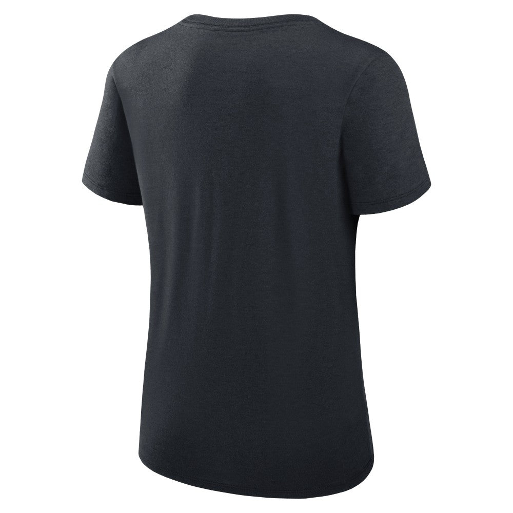 Minnesota Twins Women's Authentic Collection Performance Scoop Neck T-Shirt - Navy | Nike