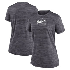 Chicago White Sox Women's Authentic Collection Velocity Performance T-Shirt - Black | Nike