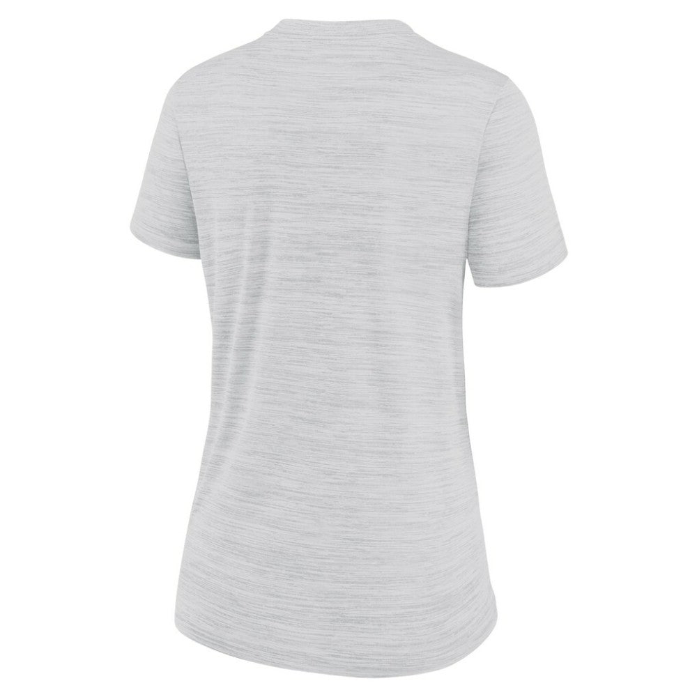 Tampa Bay Rays Women's Authentic Collection Velocity Performance T-Shirt - White | Nike