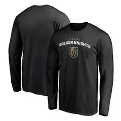 Vegas Golden Knights Team Lockup Long Sleeve T-Shirt