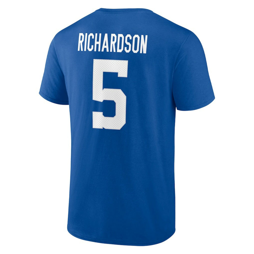 NFL Indianapolis Colts Anthony Richardson  Icon Name & Number T-Shirt