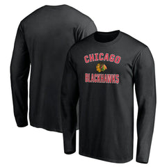 Chicago Blackhawks Victory Arch Long Sleeve T-Shirt