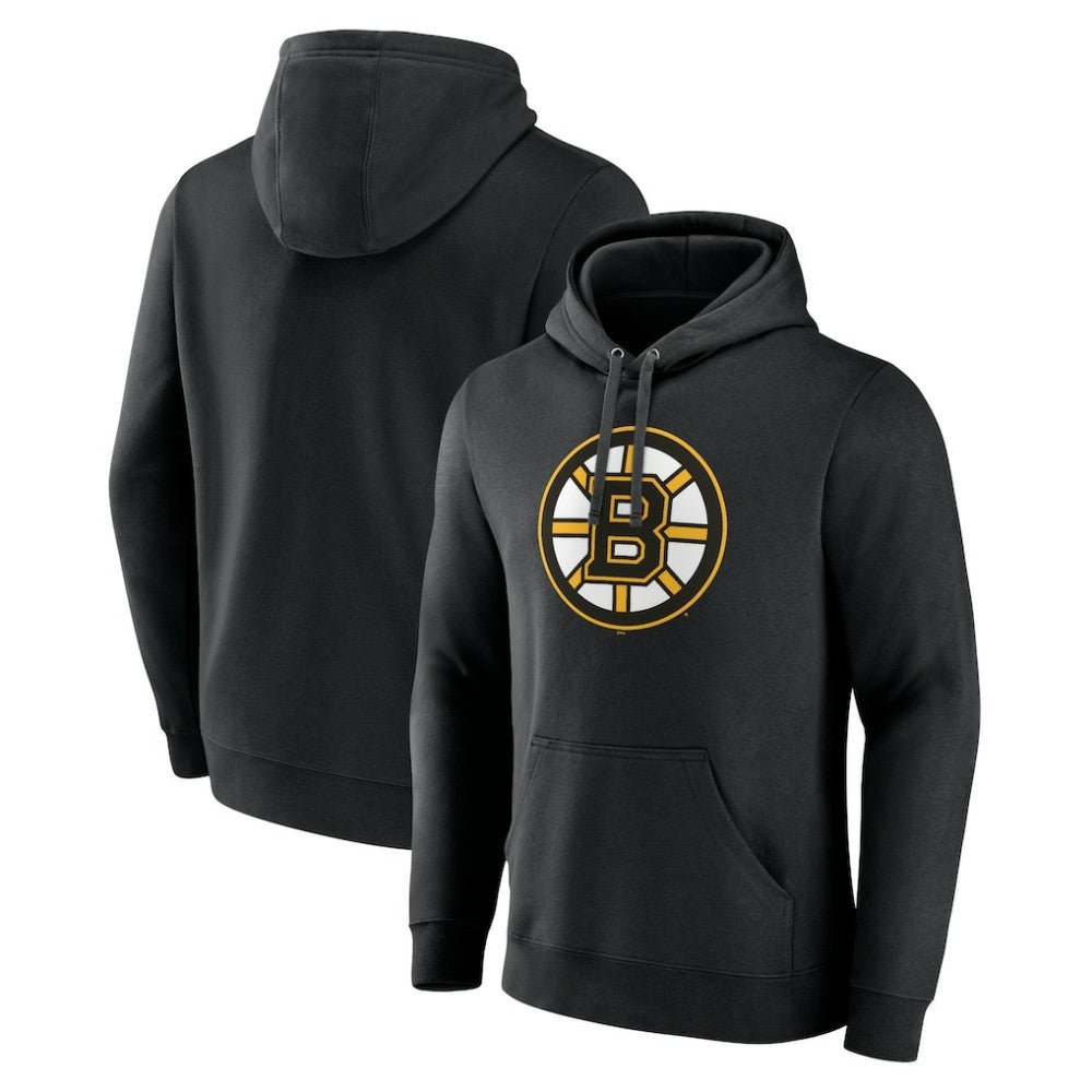 Boston Bruins Primary Logo Pullover Hoodie