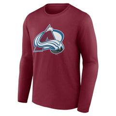 Colorado Avalanche Primary Logo Long Sleeve T-Shirt