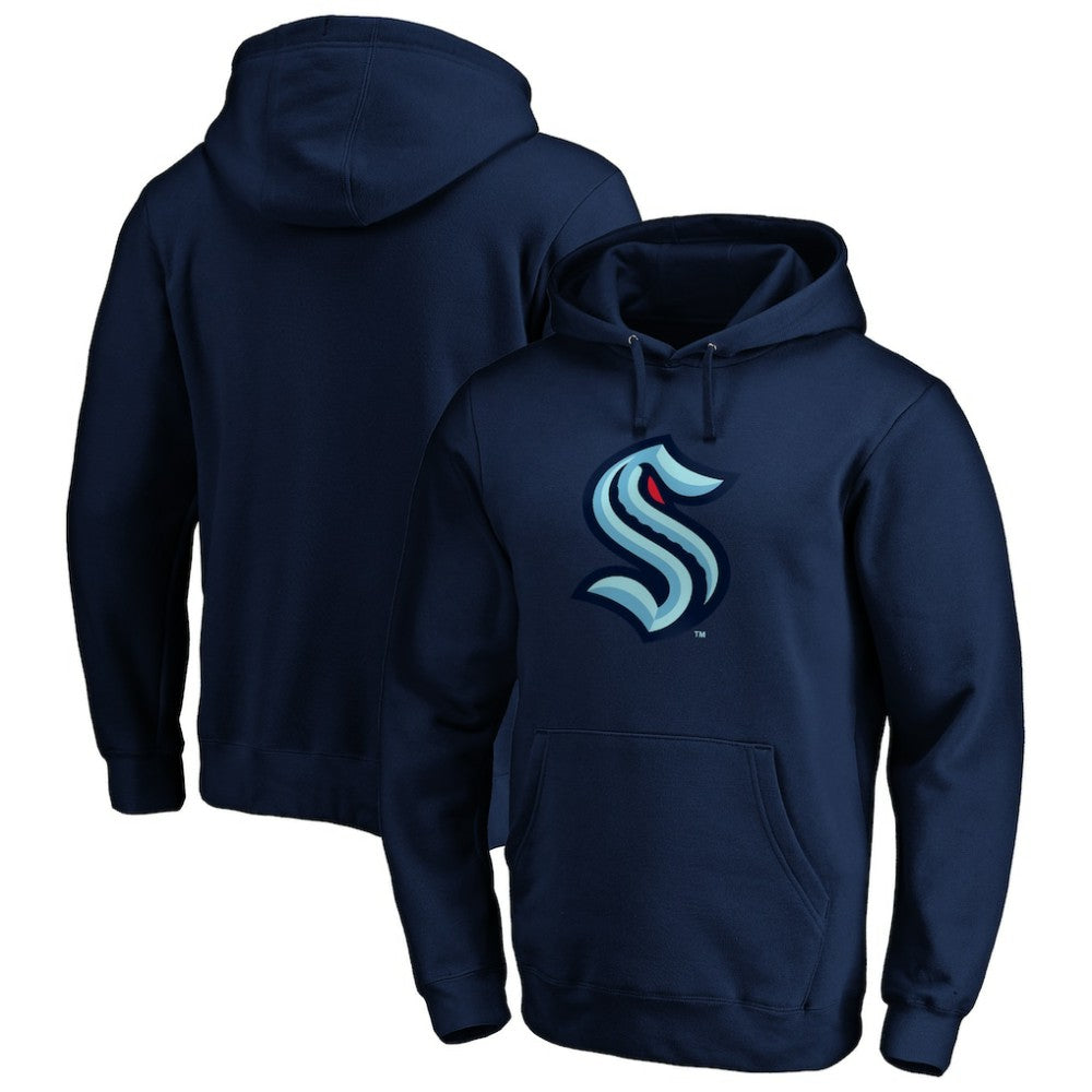 Seattle Kraken Primary Logo Pullover Hoodie