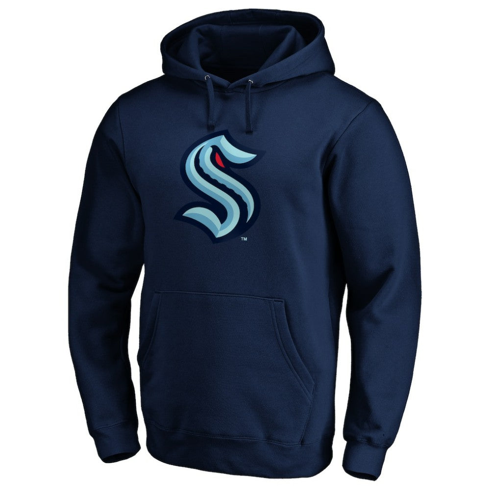 Seattle Kraken Primary Logo Pullover Hoodie
