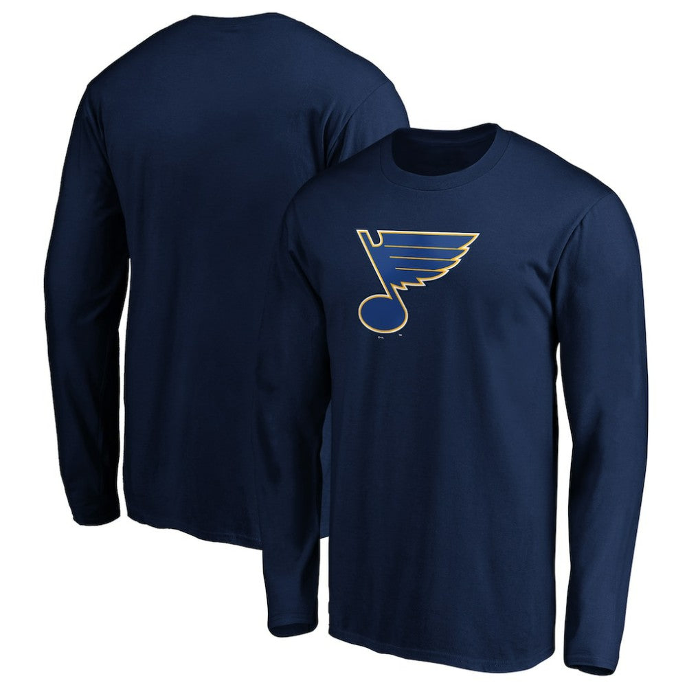St. Louis Blues Primary Logo Long Sleeve T-Shirt