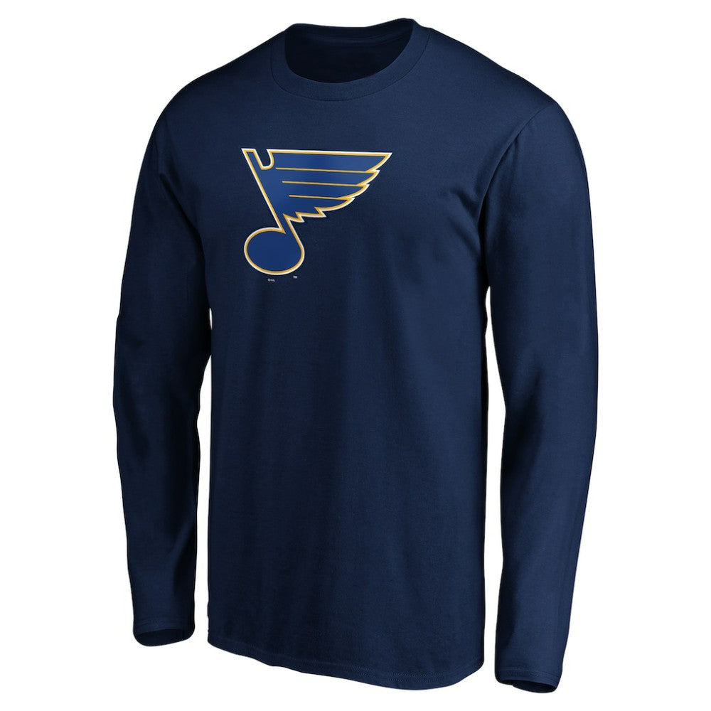 St. Louis Blues Primary Logo Long Sleeve T-Shirt