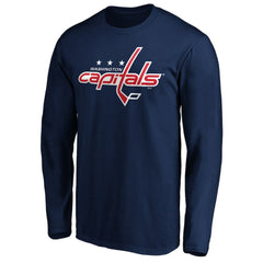 Washington Capitals Primary Logo Long Sleeve T-Shirt