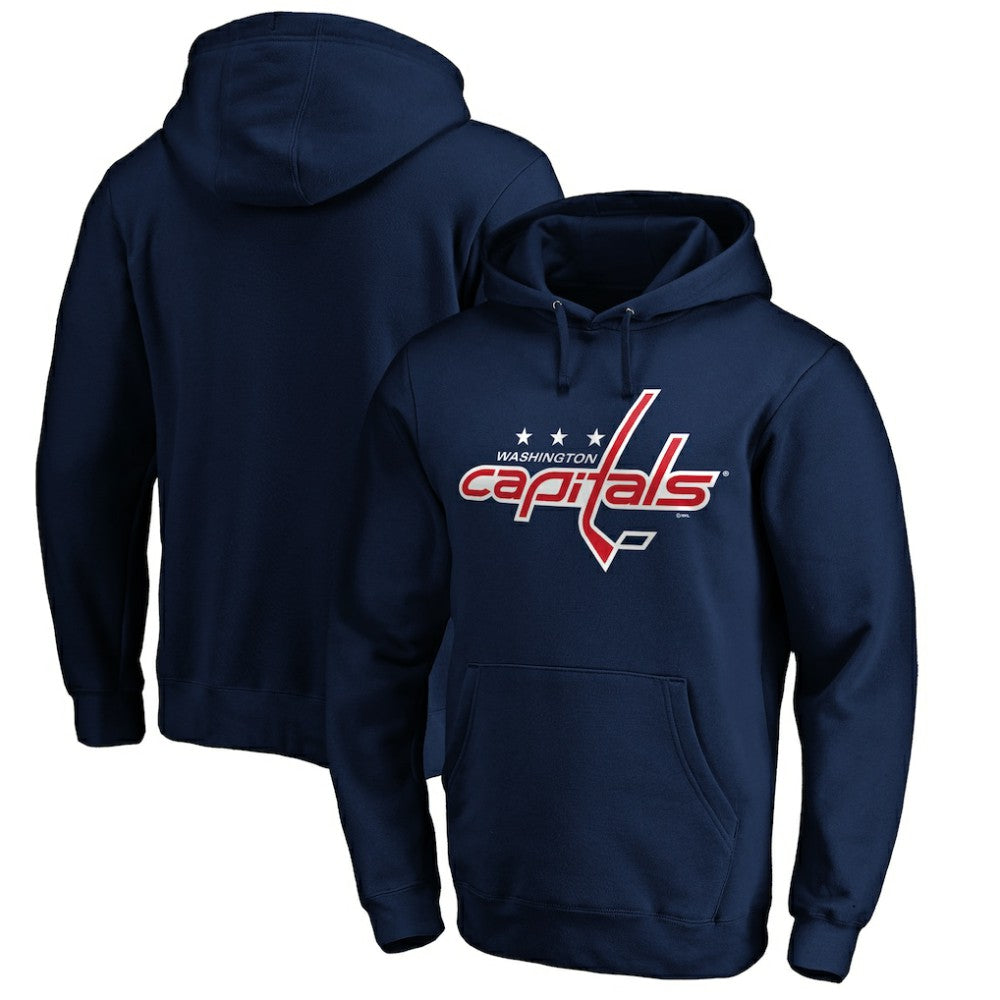 Washington Capitals Primary Logo Pullover Hoodie