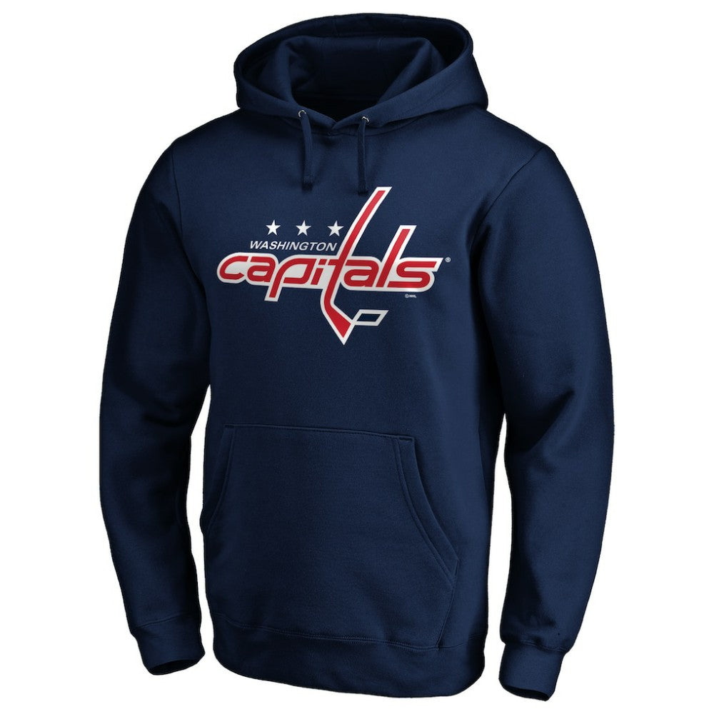 Washington Capitals Primary Logo Pullover Hoodie