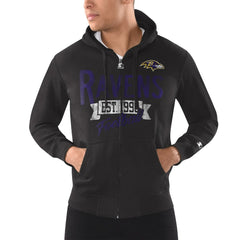 NFL Baltimore Ravens Starter Domestic Post Season Full-Zip Hoodie