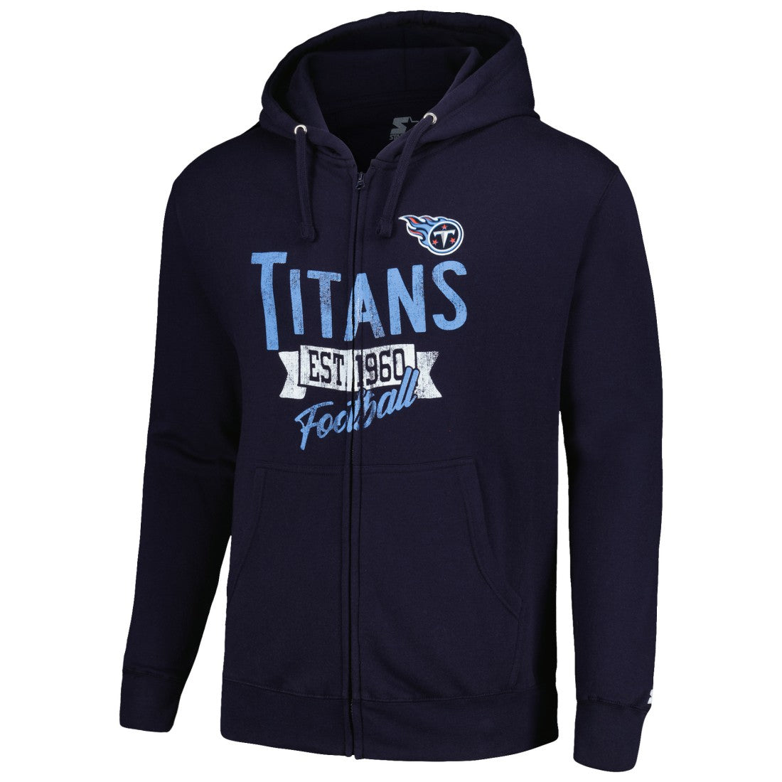 NFL Tennessee Titans Starter Domestic Post Season Full-Zip Hoodie