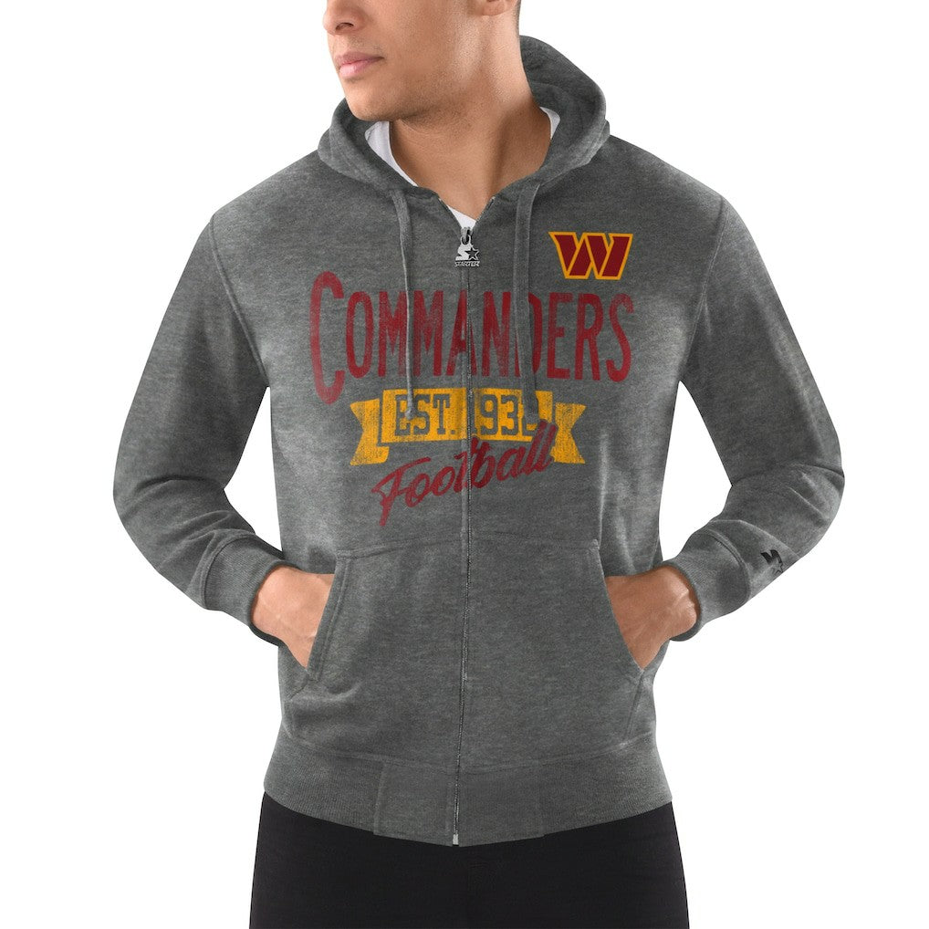 NFL Washington Commanders Starter Domestic Post Season Full-Zip Hoodie