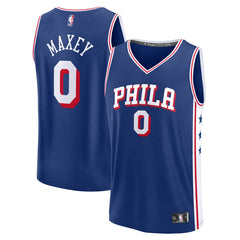 Tyrese Maxey Philadelphia 76ers Fast Break Replica Jersey - Icon Edition - Royal | Fanatics discount