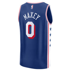 Tyrese Maxey Philadelphia 76ers Fast Break Replica Jersey - Icon Edition - Royal | Fanatics discount