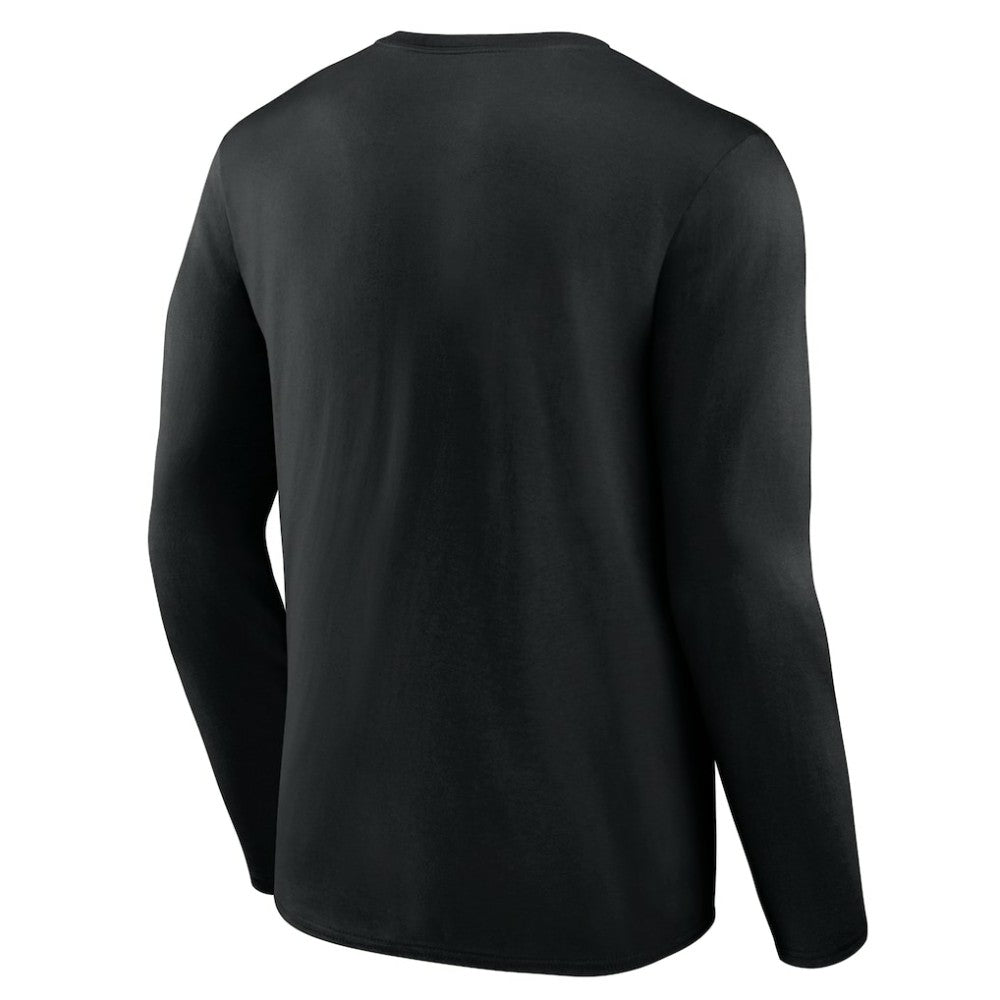 Arizona Diamondbacks Logo Athletic Heart & Soul Long Sleeve T-Shirt - Black