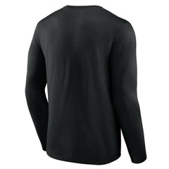 Arizona Diamondbacks Logo Athletic Heart & Soul Long Sleeve T-Shirt - Black