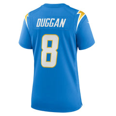 NFL Los Angeles Chargers Max Duggan  Women's Team Game Jersey