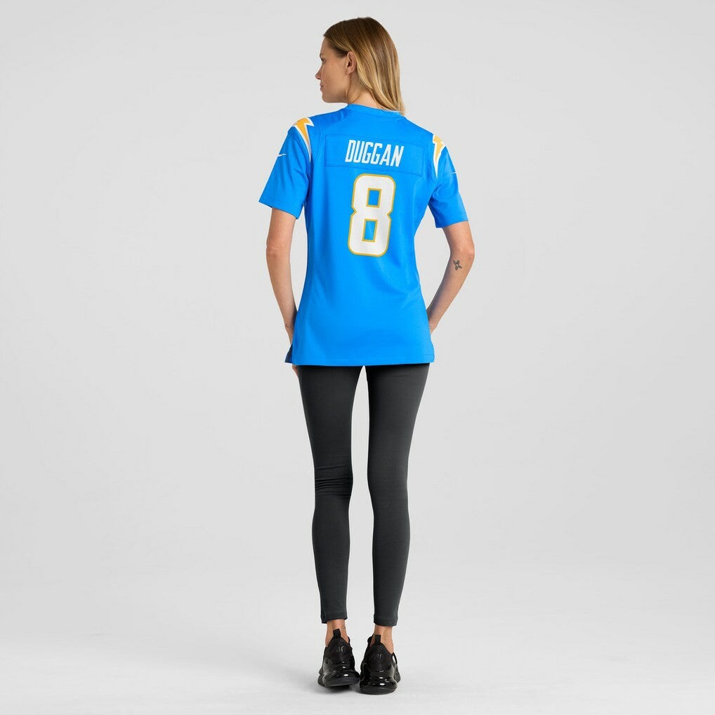 NFL Los Angeles Chargers Max Duggan  Women's Team Game Jersey