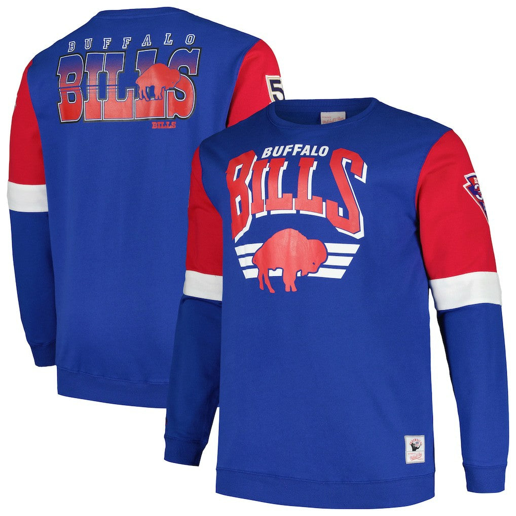 NFL Buffalo Bills Big & Tall Fleece Pullover Sweatshirt