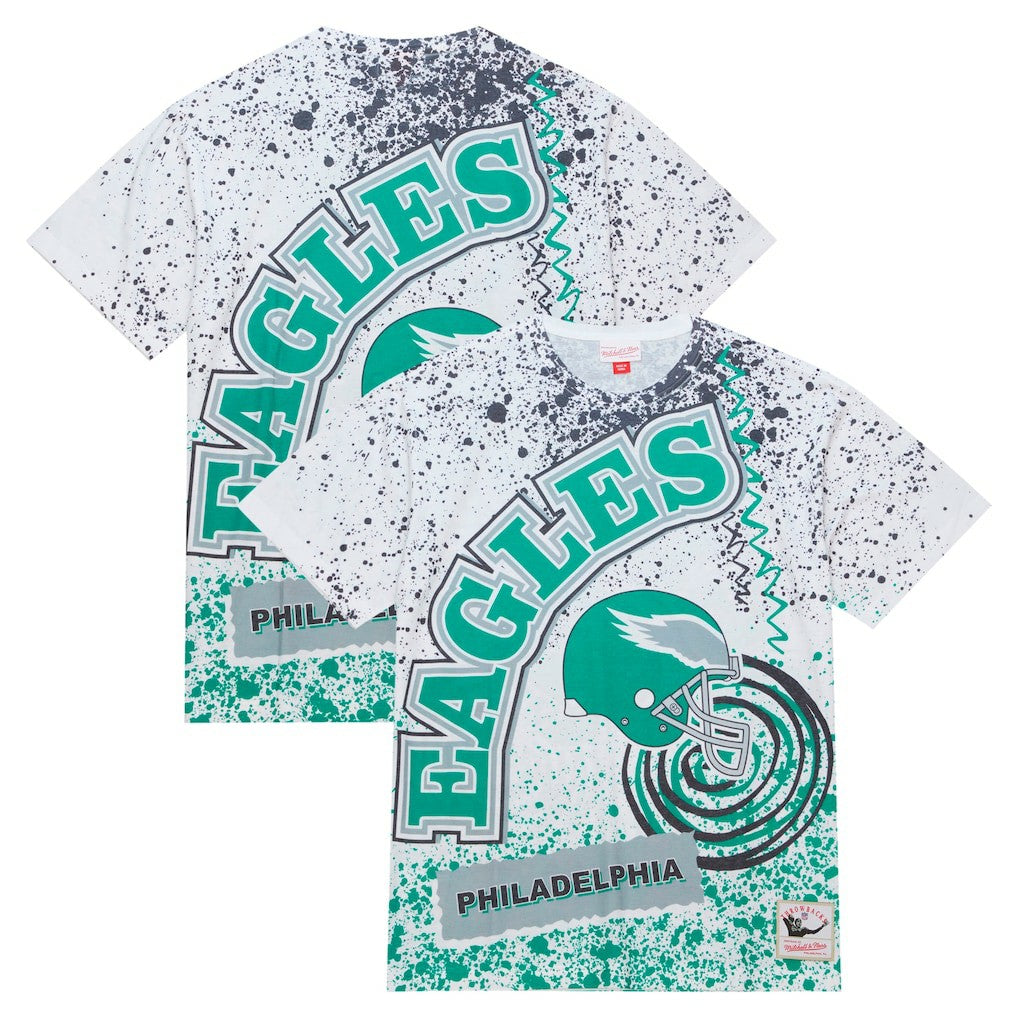 NFL Philadelphia Eagles Big & Tall Allover Print T-Shirt