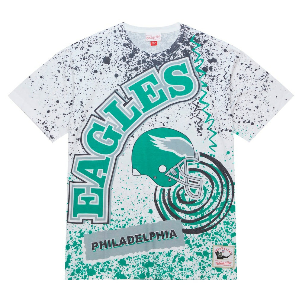 NFL Philadelphia Eagles Big & Tall Allover Print T-Shirt
