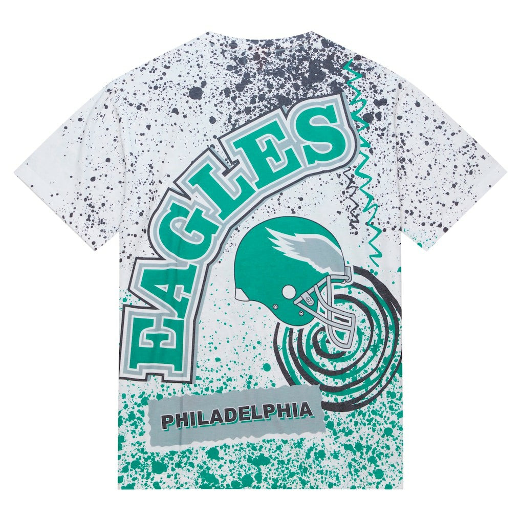 NFL Philadelphia Eagles Big & Tall Allover Print T-Shirt