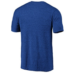 Philadelphia Phillies Official Logo Tri-Blend T-Shirt - Heather Royal