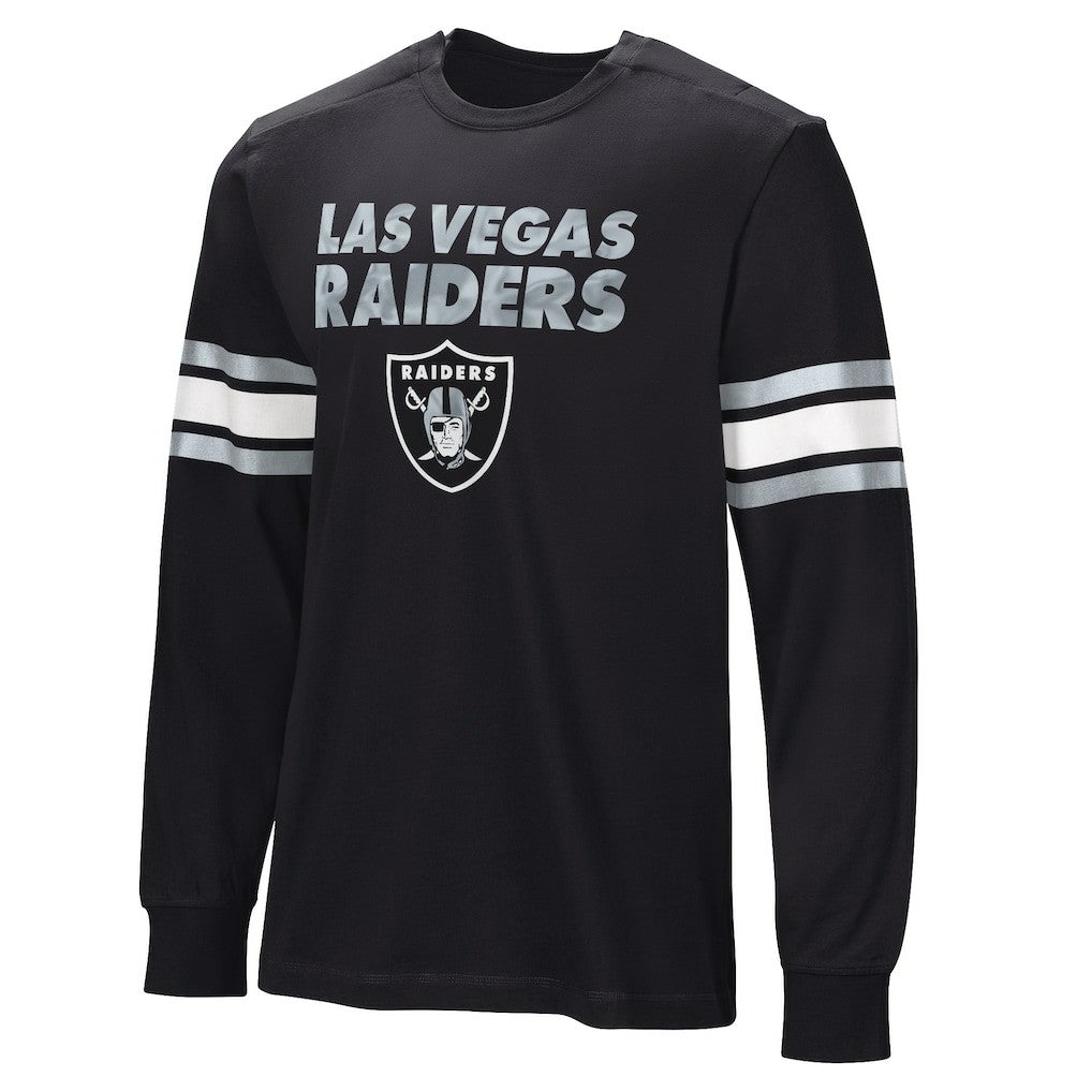 NFL Las Vegas Raiders Hands Off Long Sleeve Adaptive T-Shirt