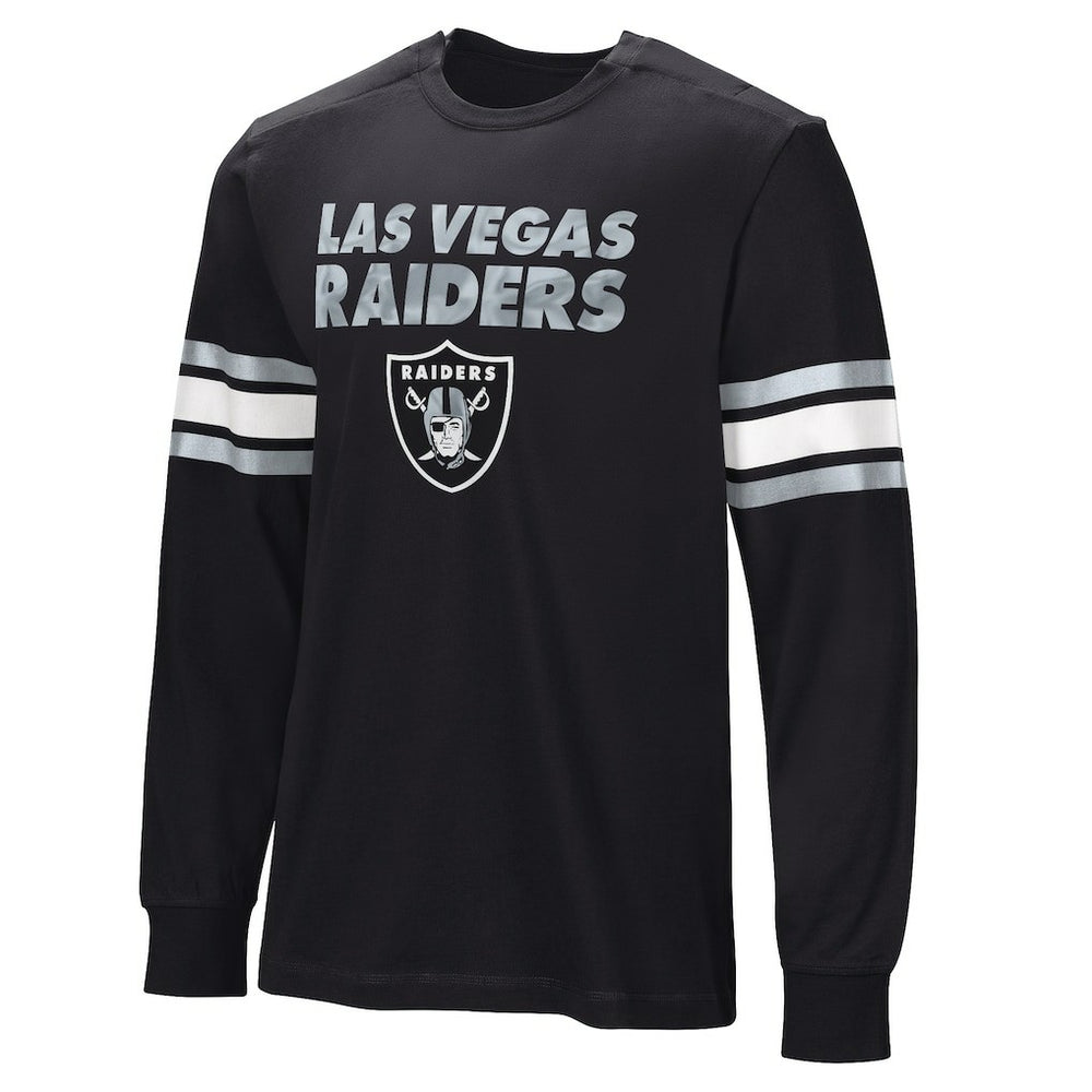 NFL Las Vegas Raiders Hands Off Long Sleeve Adaptive T-Shirt