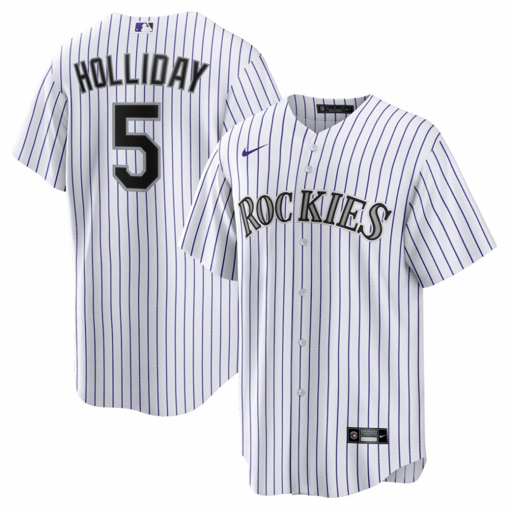 Matt Holliday Colorado Rockies Home Retired Player Replica Jersey - White | Nike