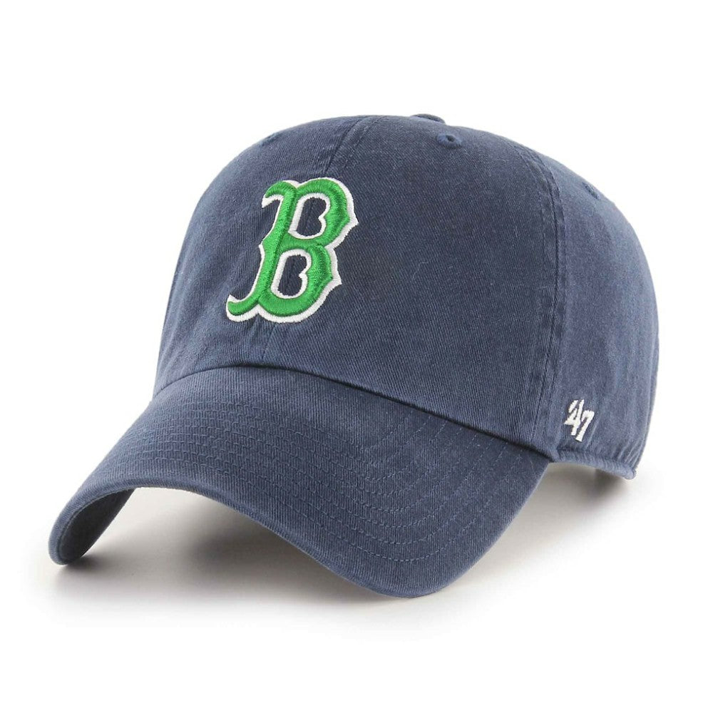 Boston Red Sox St. Pat's Adjustable Hat - Navy | 47 brand