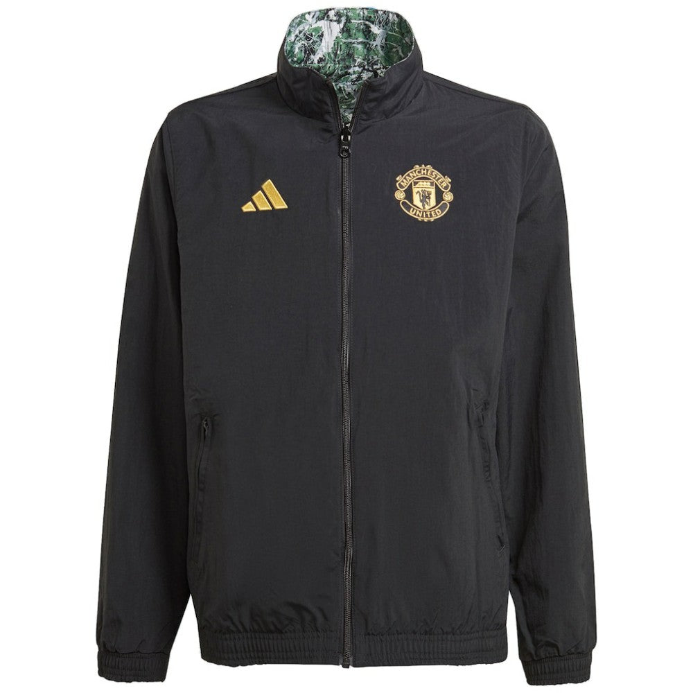 Manchester United x Stone Roses Originals Youth 2023/24 Reversible Anthem Full-Zip Jacket / Soccer Discount