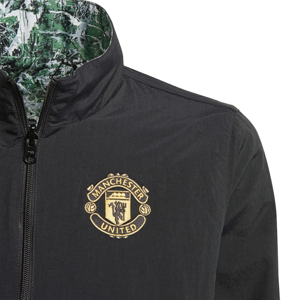 Manchester United x Stone Roses Originals Youth 2023/24 Reversible Anthem Full-Zip Jacket / Soccer Discount