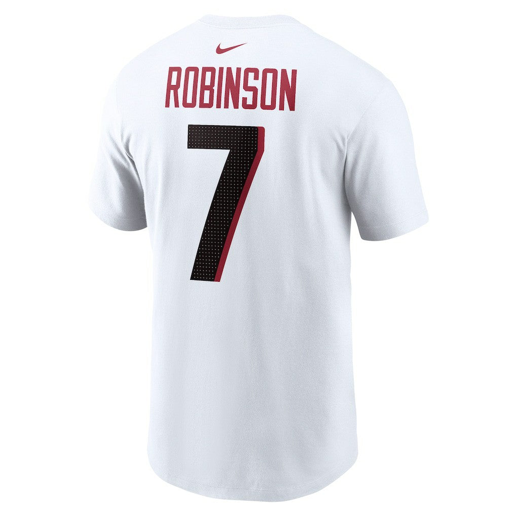 NFL Atlanta Falcons Bijan Robinson  Player Name & Number T-Shirt