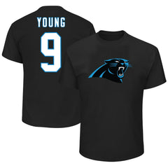 NFL Carolina Panthers Bryce Young  Big & Tall Player Name & Number T-Shirt