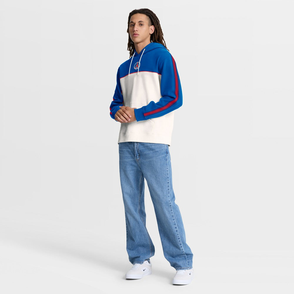 Paris Saint-Germain Retro Overhead Tri-Blend Hoodie / Soccer Outlet