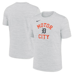 Detroit Tigers Velocity Team Phrase Dri-FIT T-Shirt - Ash | Nike