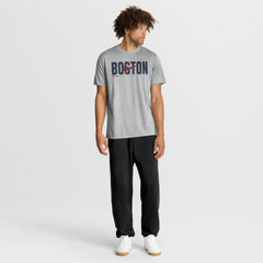 Boston Red Sox Swoosh Legend Dri-FIT T-Shirt - Heather Gray | Nike