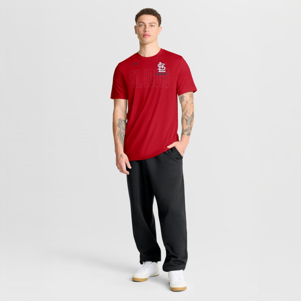 St. Louis Cardinals Knockout Team Legend Dri-FIT T-Shirt - Red | Nike