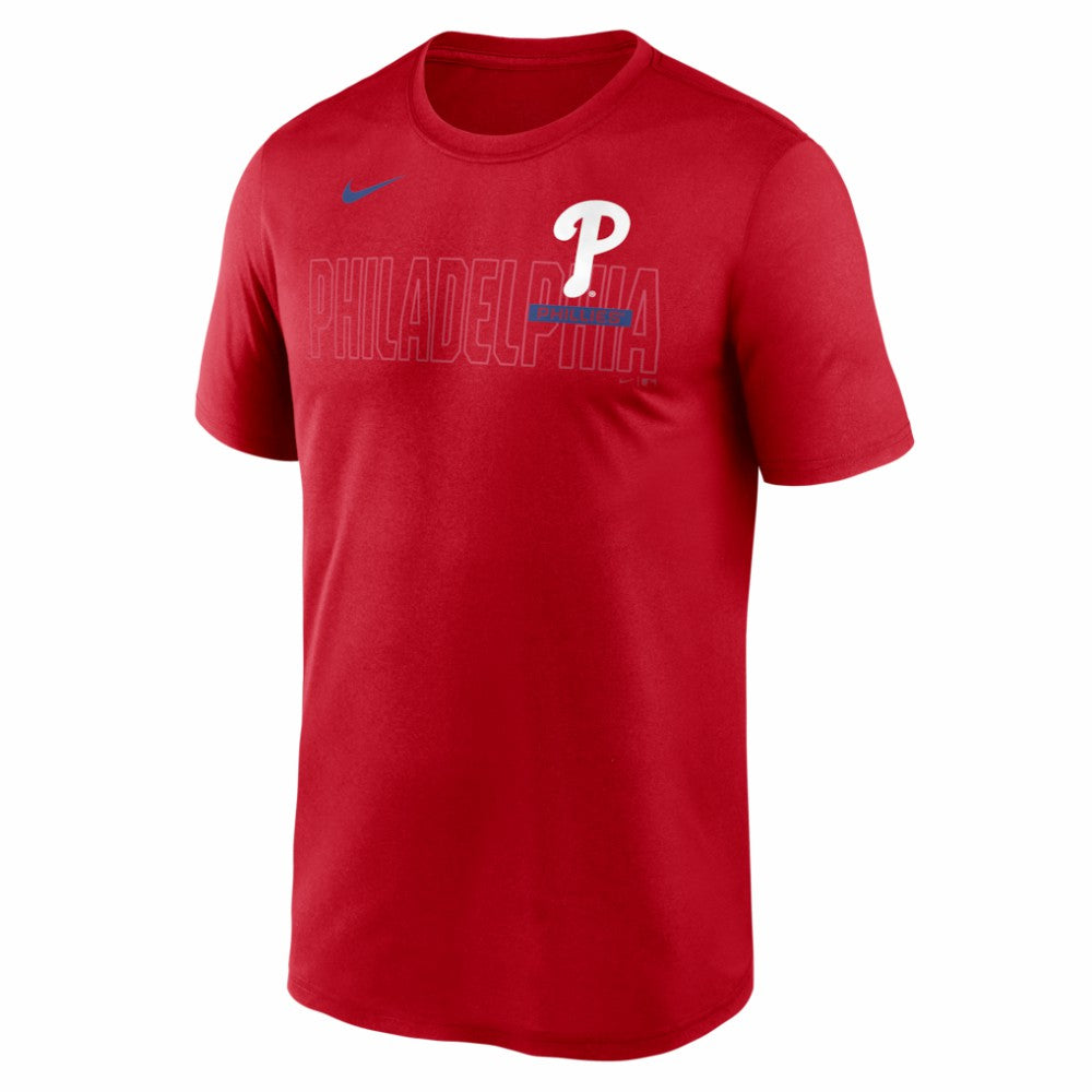 Philadelphia Phillies Knockout Team Legend Dri-FIT T-Shirt - Red | Nike