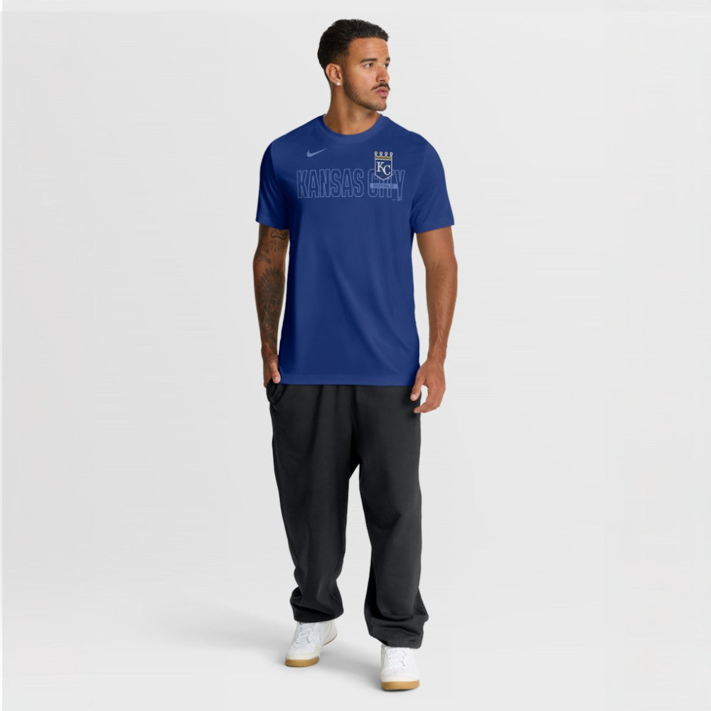Kansas City Royals Knockout Team Legend Dri-FIT T-Shirt - Royal | Nike