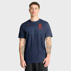 Detroit Tigers Knockout Team Legend Dri-FIT T-Shirt - Navy | Nike
