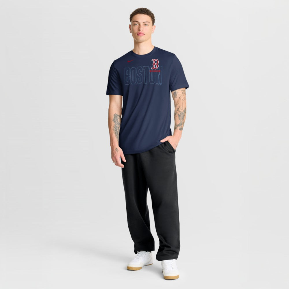 Boston Red Sox Knockout Team Legend Dri-FIT T-Shirt - Navy | Nike